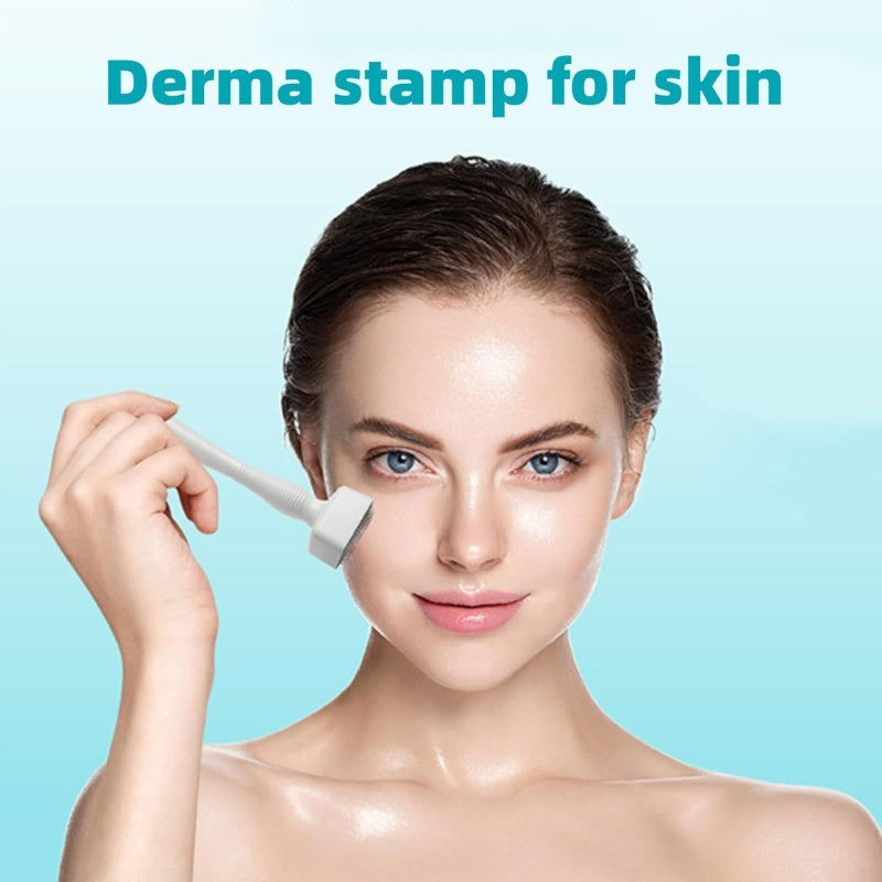 Microneedle Stamp for Radiant, Healthy-Looking Skin