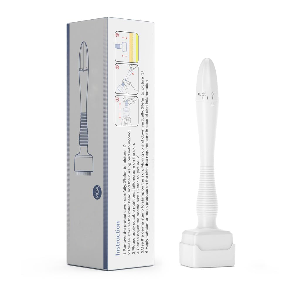 Microneedle Stamp for Radiant, Healthy-Looking Skin