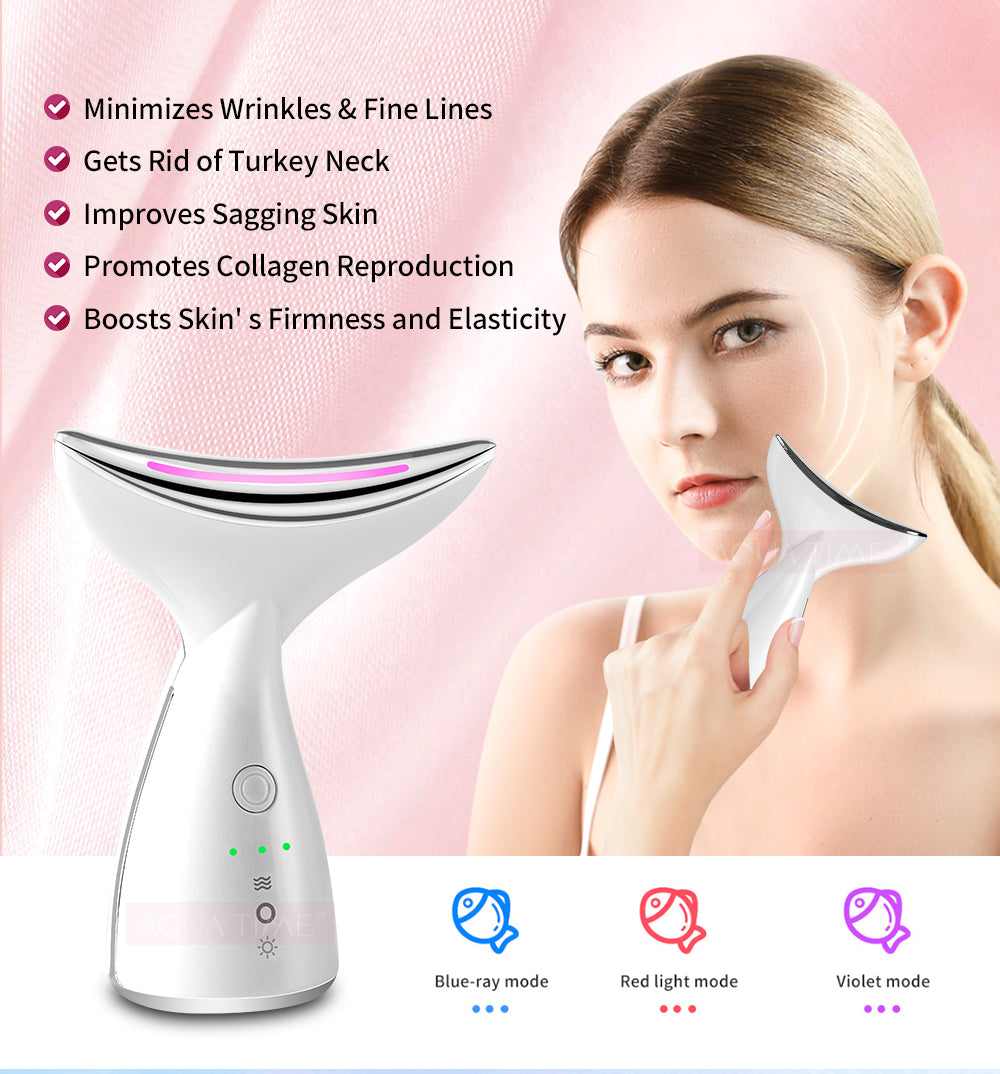 LED Face Lifter for Reduced Double Chin Appearance