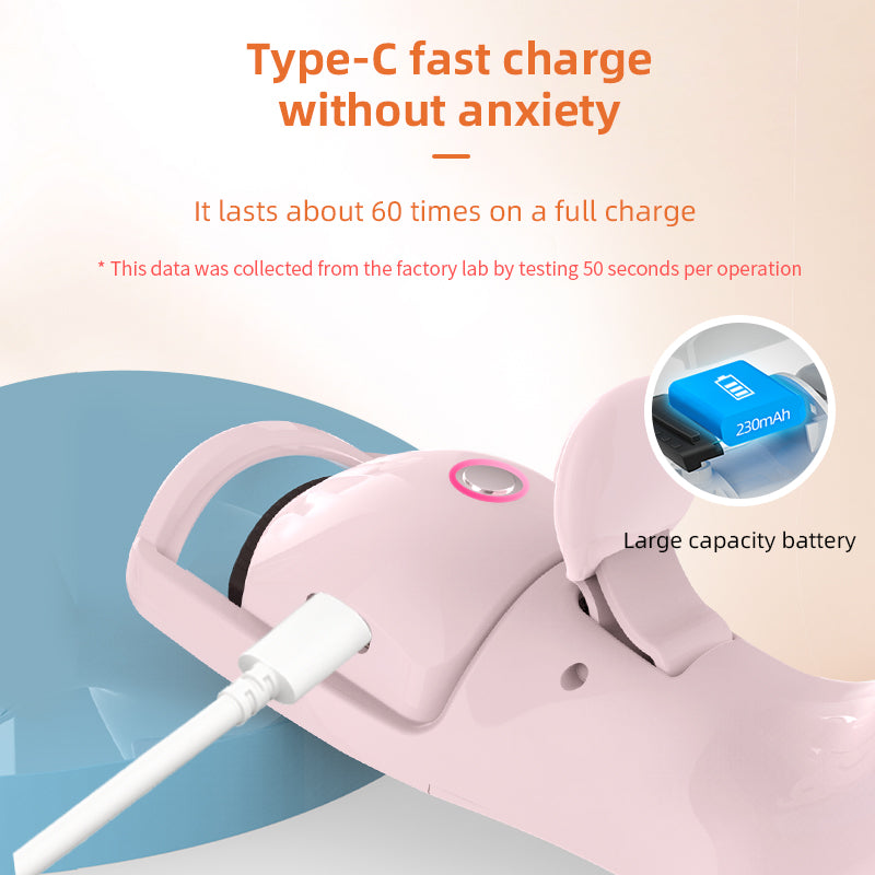 Heated Eyelash Curler for Long, Lifted, Glamorous Lashes