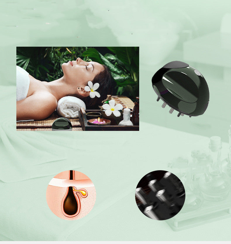 Electric Hair Comb for Relaxed, Rejuvenated Scalp