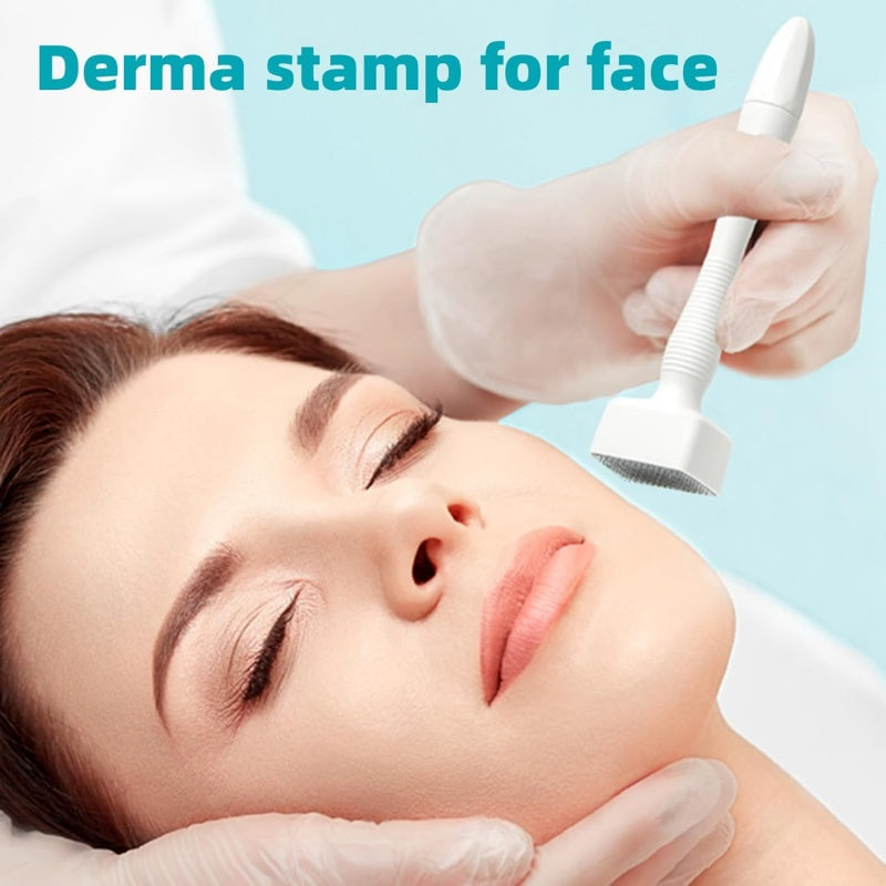Microneedle Stamp for Radiant, Healthy-Looking Skin