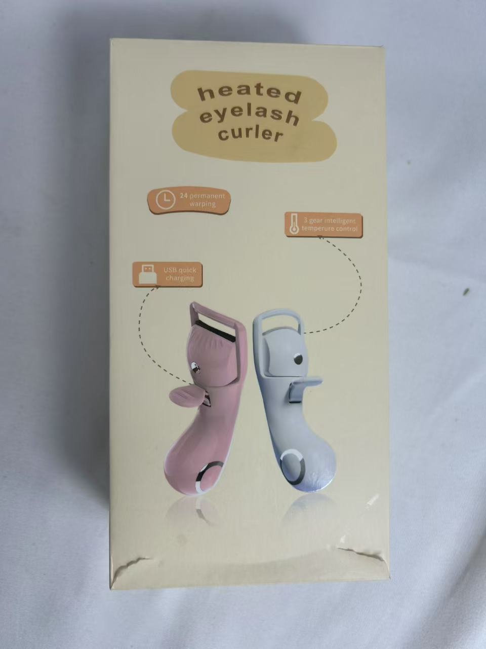 Heated Eyelash Curler for Long, Lifted, Glamorous Lashes